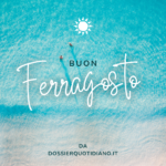 Ferragosto Estate Post Instagram Fotografia Essenziale Azzurro Bianco